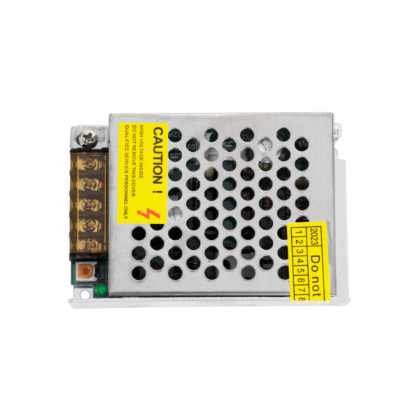 GloboStar® 73032 Μεταλλικό Τροφοδοτικό PELV για Προϊόντα LED 25W 2.1A – AC 220-240V σε DC 12V – IP20 L8.7 x W5.8 x H3.4cm – 3 Χρόνια Εγγύηση