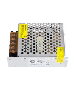 GloboStar® 73033 Μεταλλικό Τροφοδοτικό PELV για Προϊόντα LED 60W 5A – AC 220-240V σε DC 12V – IP20 – Μ11 x Π8 x Υ3.5cm – 2 Χρόνια Εγγύηση