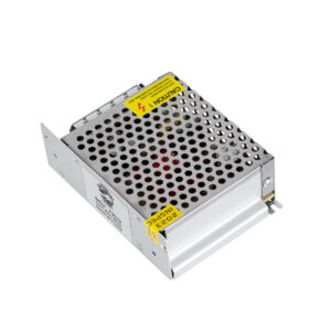 GloboStar® 73042 Μεταλλικό Τροφοδοτικό PELV για Προϊόντα LED 60W 2.5A – AC 220-240V σε DC 24V – IP20 – Μ11 x Π7.8 x Υ3.8cm – 3 Χρόνια Εγγύηση