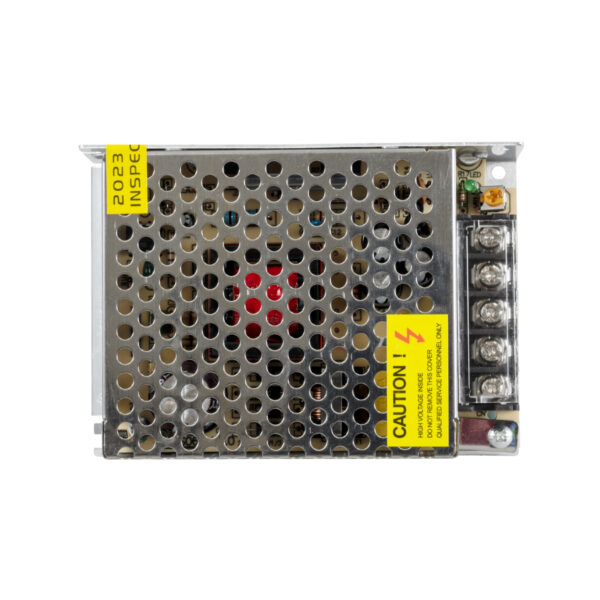 GloboStar® 73042 Μεταλλικό Τροφοδοτικό PELV για Προϊόντα LED 60W 2.5A – AC 220-240V σε DC 24V – IP20 – Μ11 x Π7.8 x Υ3.8cm – 3 Χρόνια Εγγύηση
