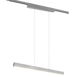 Κρεμαστό Φωτιστικό Ράγας Trio Lighting LED 29W Νίκελ Ματ Μεταλλικό Dimmable 3400lm 3000K – 73043107