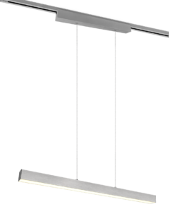 Κρεμαστό Φωτιστικό Ράγας Trio Lighting LED 29W Νίκελ Ματ Μεταλλικό Dimmable 3400lm 3000K – 73043107