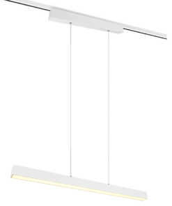 Κρεμαστό Φωτιστικό Ράγας Trio Lighting LED 29W Λευκό Ματ Μεταλλικό Dimmable 3400lm 3000K – 73043131