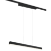 Κρεμαστό Φωτιστικό Ράγας Trio Lighting  LED 29W Μαύρο Ματ Μεταλλικό Dimmable 3400lm  3000K – 73043132