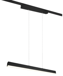 Κρεμαστό Φωτιστικό Ράγας Trio Lighting LED 29W Μαύρο Ματ Μεταλλικό Dimmable 3400lm 3000K – 73043132