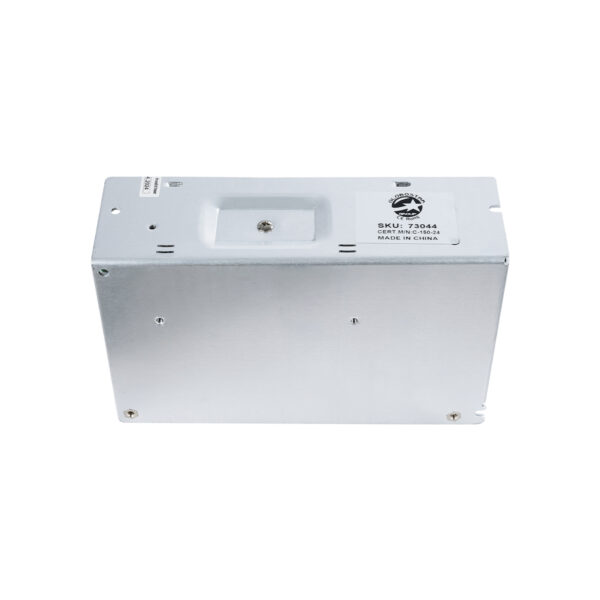 GloboStar® 73044 Μεταλλικό Τροφοδοτικό PELV για Προϊόντα LED 150W 6.25A – AC 220-240V σε DC 24V – IP20 Μ16 x Π10 x Υ4.8cm – 3 Χρόνια Εγγύηση