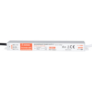 GloboStar® 73061 Μεταλλικό Τροφοδοτικό SELV για Προϊόντα LED 36W 1.5A – AC 220-240V σε DC 24V – Αδιάβροχο IP67 Μ22 x Π3 x Υ2cm – 3 Years Warranty