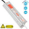 GloboStar® 73062 Τροφοδοτικό LED DC 24V 100W Αδιάβροχο IP67 Max 100W 4.3A