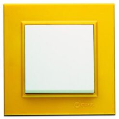 Πλαίσιο 1 θέσης κίτρινο μικρό Makel Karea – 73074701