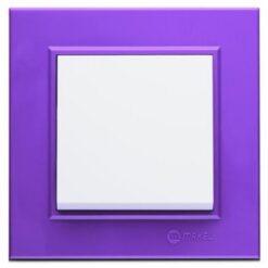 Πλαίσιο 1 θέσης μωβ μικρό Makel Karea – 73078701