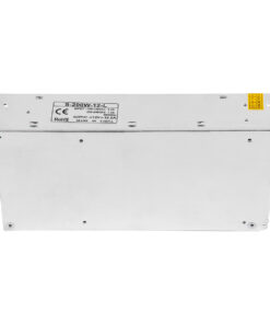 GloboStar® 73091 Μεταλλικό Τροφοδοτικό PELV TRIAC DIMMABLE για Προϊόντα LED 200W 16.66A – AC 220-240V σε DC από 0.5V (0%) σε 12V (100%) – IP20 L20 x W9 x H4.5cm – 3 Χρόνια Εγγύηση