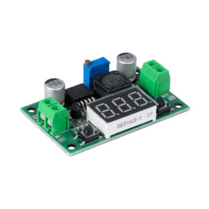 GloboStar® 73111 Ρυθμιστής Τάσης – Voltage Regulator DC Converter Module – Input DC4-40V / Output DC1.3-37V Max Load 3A Μ5.5 x Π3.5 x Υ1.2cm