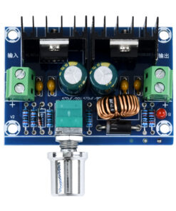 GloboStar® 73114 Ρυθμιστής Τάσης – Voltage Regulator DC Converter Module – Input DC4-40V / Output DC1.25-36V Max Load 8A Μ6 x Π4.5 x Υ2.5cm