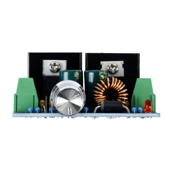 GloboStar® 73114 Ρυθμιστής Τάσης – Voltage Regulator DC Converter Module – Input DC4-40V / Output DC1.25-36V Max Load 8A Μ6 x Π4.5 x Υ2.5cm
