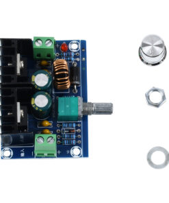 GloboStar® 73114 Ρυθμιστής Τάσης – Voltage Regulator DC Converter Module – Input DC4-40V / Output DC1.25-36V Max Load 8A Μ6 x Π4.5 x Υ2.5cm