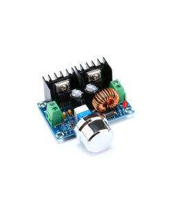 GloboStar® 73114 Ρυθμιστής Τάσης – Voltage Regulator DC Converter Module – Input DC4-40V / Output DC1.25-36V Max Load 8A Μ6 x Π4.5 x Υ2.5cm