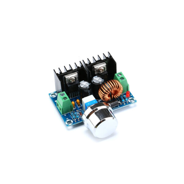 GloboStar® 73114 Ρυθμιστής Τάσης – Voltage Regulator DC Converter Module – Input DC4-40V / Output DC1.25-36V Max Load 8A Μ6 x Π4.5 x Υ2.5cm