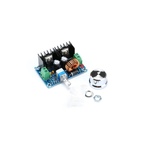 GloboStar® 73114 Ρυθμιστής Τάσης – Voltage Regulator DC Converter Module – Input DC4-40V / Output DC1.25-36V Max Load 8A Μ6 x Π4.5 x Υ2.5cm