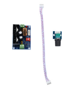 GloboStar® 73115 Ρυθμιστής Τάσης – Voltage Regulator DC Converter Module – Input DC4-40V / Output DC1.25-36V Max Load 8A με Καλώδιο Προέκτασης Ποτενσιόμετρου Μ6 x Π4.5 x Υ2.5cm