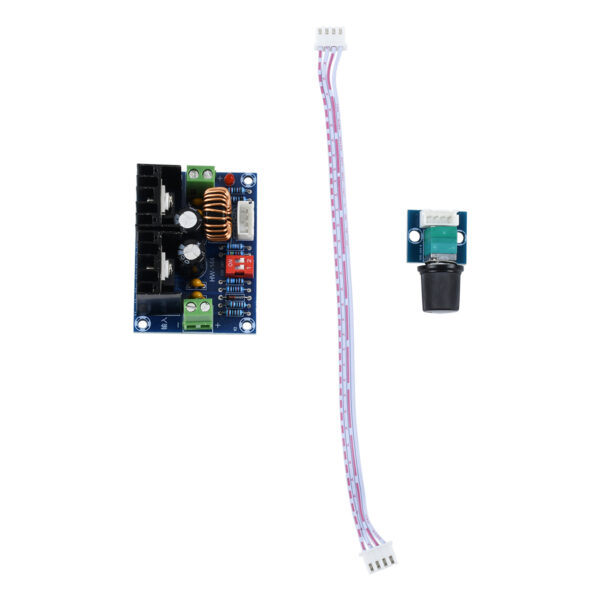 GloboStar® 73115 Ρυθμιστής Τάσης – Voltage Regulator DC Converter Module – Input DC4-40V / Output DC1.25-36V Max Load 8A με Καλώδιο Προέκτασης Ποτενσιόμετρου Μ6 x Π4.5 x Υ2.5cm