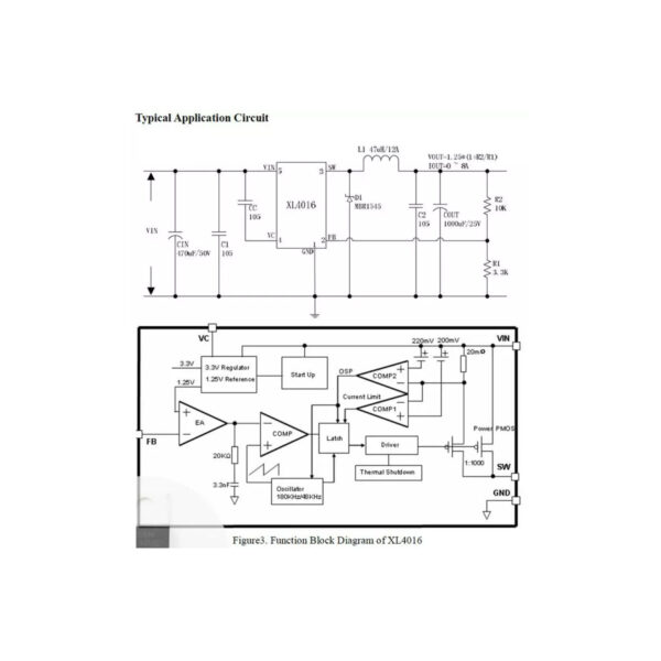 GloboStar® 73115 Ρυθμιστής Τάσης – Voltage Regulator DC Converter Module – Input DC4-40V / Output DC1.25-36V Max Load 8A με Καλώδιο Προέκτασης Ποτενσιόμετρου Μ6 x Π4.5 x Υ2.5cm