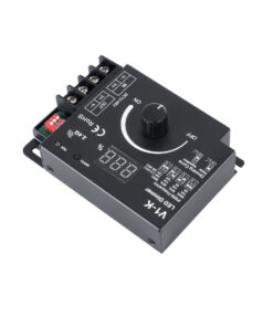 GloboStar® 73117 V1-K SKYDANCE DC RF 2.4Ghz Dimmer PWM Frequency Controller 1 Κανάλι DC 12-24V 1 x 20A 480W – Max 20A 480W – IP20 Μ10.7 x Π7.5 x Υ3.8cm – 5 Χρόνια Εγγύηση