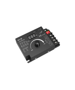 GloboStar® 73117 V1-K SKYDANCE DC RF 2.4Ghz Dimmer PWM Frequency Controller 1 Κανάλι DC 12-24V 1 x 20A 480W – Max 20A 480W – IP20 Μ10.7 x Π7.5 x Υ3.8cm – 5 Χρόνια Εγγύηση
