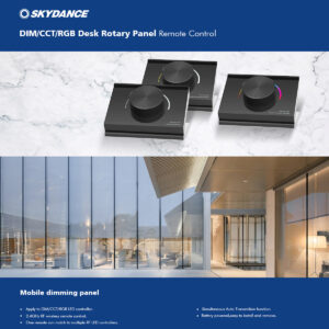 GloboStar® 73123 RK1 SKYDANCE Ασύρματο Χειριστήριο RF 2.4Ghz & Push Dimming 1 Group για όλα τα Μονόχρωμα SKYDANCE Controller DC 3V 1 x CR2032 – IP20 Μ9.1 x Π7.2 x Υ5.7cm – 5 Χρόνια Εγγύηση