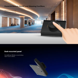 GloboStar® 73123 RK1 SKYDANCE Ασύρματο Χειριστήριο RF 2.4Ghz & Push Dimming 1 Group για όλα τα Μονόχρωμα SKYDANCE Controller DC 3V 1 x CR2032 – IP20 Μ9.1 x Π7.2 x Υ5.7cm – 5 Χρόνια Εγγύηση