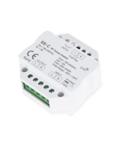 GloboStar® 73126 SS-C SKYDANCE AC RF 2.4Ghz & Push Switch 1 Κανάλι AC 100-240V 1 x 6A 1440W – Max 6A 1440W – IP20 Μ5.2 x Π5.2 x Υ2.6cm – 5 Χρόνια Εγγύηση