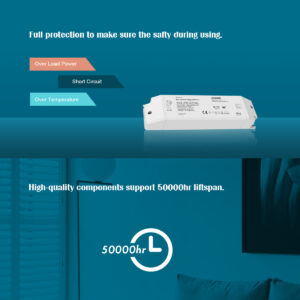 GloboStar® 73129 TE-75-12 SKYDANCE AC Triac Dimmer Push Dimming 1 Κανάλι AC 200-240V 1 x 6.25A 75W – Max 6.25A 75W – IP20 Μ18 x Π5.7 x Υ3cm – 5 Χρόνια Εγγύηση