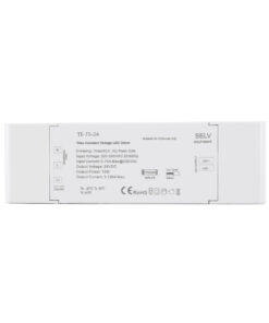 GloboStar® 73130 TE-75-24 SKYDANCE AC Triac Dimmer Push Dimming 1 Κανάλι AC 200-240V 1 x 3.125A 75W – Max 3.125A 75W – IP20 Μ18 x Π5.7 x Υ3cm – 5 Χρόνια Εγγύηση