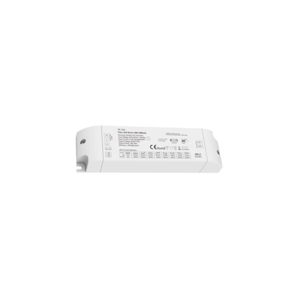 GloboStar® 73135 TE-36A SKYDANCE AC Triac Dimmable Constant Current LED Driver Push Dimming 1 Κανάλι AC 200-240V 1 x 0.34A 36W – Max 0.34A 36W – IP20 Μ17.5 x Π4.4 x Υ3cm – 5 Χρόνια Εγγύηση