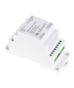 GloboStar® 73137 DA SKYDANCE DC DMX512 Signal Amplifier Din Rail Ράγας 2 Καναλιών DC 12-48V – IP20 Μ11.5 x Π5 x Υ6.5cm – 5 Χρόνια Εγγύηση