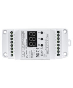 GloboStar® 73139 DL SKYDANCE DC DMX512 Signal Amplifier Din Rail Ράγας 2 Καναλιών DC 12-48V – IP20 Μ11.5 x Π5 x Υ6.5cm – 5 Χρόνια Εγγύηση