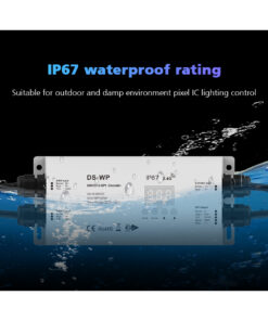 GloboStar® 73143 DS-WP SKYDANCE DC RF 2.4Ghz DMX512 to SPI Decoder DC 5-24V – Αδιάβροχο IP65 Μ17 x Π8 x Υ4cm – 5 Χρόνια Εγγύηση