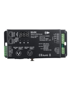 GloboStar® 73144 S3-DX SKYDANCE AC DMX512 High Voltage LED Strip Decoder 3 Καναλιών AC 110-240V 3 x 1.5A 360W – Max 4.6A 360W – IP20 Π16.5 x Π7 x Υ3.7cm – 5 Χρόνια Εγγύηση