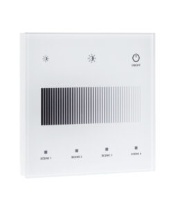 GloboStar® 73150 T11-S SKYDANCE Ασύρματο DMX512 Επιτοίχιο Χειριστήριο RF 2.4Ghz 1 Group για όλα τα SKYDANCE DMX512 Controller AC 100-240V Max 0.1A – IP20 Μ8.5 x Μ8.5 x Π8.5 x Υ3.5cm – 5 Χρόνια Εγγύηση