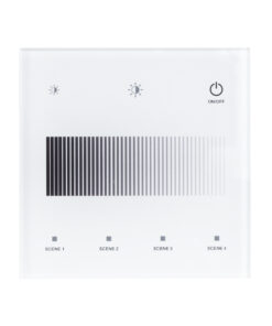 GloboStar® 73150 T11-S SKYDANCE Ασύρματο DMX512 Επιτοίχιο Χειριστήριο RF 2.4Ghz 1 Group για όλα τα SKYDANCE DMX512 Controller AC 100-240V Max 0.1A – IP20 Μ8.5 x Μ8.5 x Π8.5 x Υ3.5cm – 5 Χρόνια Εγγύηση