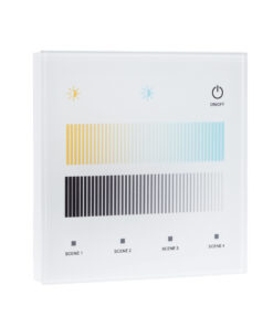 GloboStar® 73151 T12-S SKYDANCE Ασύρματο DMX512 Επιτοίχιο Χειριστήριο RF 2.4Ghz 1 Group για όλα τα SKYDANCE DMX512 Controller AC 100-240V Max 0.1A – IP20 Μ8.5 x Μ8.5 x Π8.5 x Υ3.5cm – 5 Χρόνια Εγγύηση