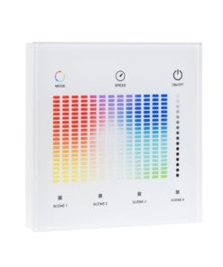 GloboStar® 73152 T13-S SKYDANCE Ασύρματο DMX512 Επιτοίχιο Χειριστήριο RF 2.4Ghz 1 Group για όλα τα SKYDANCE DMX512 Controller AC 100-240V Max 0.1A – IP20 Μ8.5 x Μ8.5 x Π8.5 x Υ3.5cm – 5 Χρόνια Εγγύηση