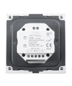 GloboStar® 73152 T13-S SKYDANCE Ασύρματο DMX512 Επιτοίχιο Χειριστήριο RF 2.4Ghz 1 Group για όλα τα SKYDANCE DMX512 Controller AC 100-240V Max 0.1A – IP20 Μ8.5 x Μ8.5 x Π8.5 x Υ3.5cm – 5 Χρόνια Εγγύηση