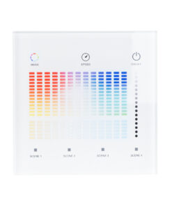 GloboStar® 73153 T15-S SKYDANCE Ασύρματο DMX512 Επιτοίχιο Χειριστήριο RF 2.4Ghz 1 Group για όλα τα SKYDANCE DMX512 Controller AC 100-240V Max 0.1A – IP20 Μ8.5 x Μ8.5 x Π8.5 x Υ3.5cm – 5 Χρόνια Εγγύηση