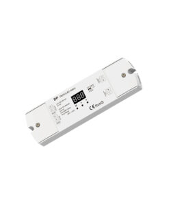 GloboStar® 73156 DP SKYDANCE AC DMX512 Push Switch 1 Κανάλι AC 100-240V 1 x 5A 1200W – Max 5A 1200W – IP20 Μ17 x Π5 x Υ2.5cm – 5 Χρόνια Εγγύηση