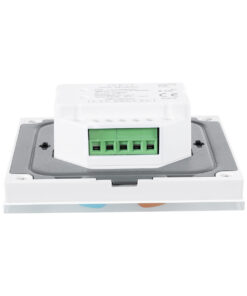 GloboStar® 73160 T12 SKYDANCE Ασύρματο DMX512 Επιτοίχιο Χειριστήριο RF 2.4Ghz 4 Group για όλα τα SKYDANCE DMX512 Controller AC 100-240V Max 0.1A – IP20 Μ8.5 x Π8.5 x Υ3.5cm – 5 Χρόνια Εγγύηση