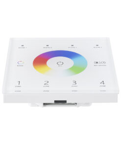 GloboStar® 73161 T13 SKYDANCE Ασύρματο DMX512 Επιτοίχιο Χειριστήριο RF 2.4Ghz 4 Group για όλα τα SKYDANCE DMX512 Controller AC 100-240V Max 0.1A – IP20 Μ8.5 x Π8.5 x Υ3.5cm – 5 Χρόνια Εγγύηση