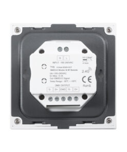 GloboStar® 73162 T15 SKYDANCE Ασύρματο DMX512 Επιτοίχιο Χειριστήριο RF 2.4Ghz 4 Group για όλα τα SKYDANCE DMX512 Controller AC 100-240V Max 0.1A – IP20 Μ8.5 x Μ8.5 x Π8.5 x Υ3.5cm – 5 Χρόνια Εγγύηση