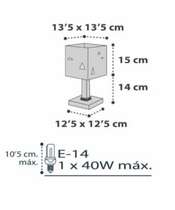 Hello Little κομοδίνου βρεφικό φωτιστικό Ango – 73241