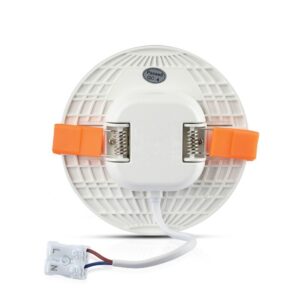 LED Panel Στρογγυλό Χωνευτό Λευκό Ρυθμιζόμενο 18W V-TAC PRO Samsung Chip 120° 1350lm Ø170 Θερμό 3000K – 733