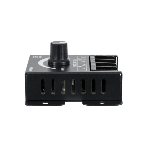 GloboStar® 73316 T4 DC Dimmer High Speed Controller 1 Καναλιού DC 12-24V 1 x 30A 720W – Max 30A 720W – IP20 Μ8.5 x Π6.5 x Υ2cm – 3 Χρόνια Εγγύηση